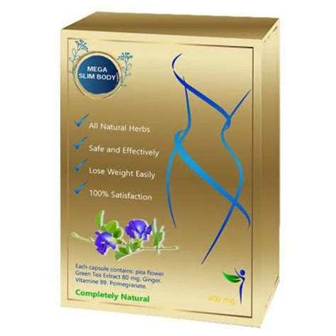 Authentic MegaSlim Body Slimming Supplement 20 Capsules KS .